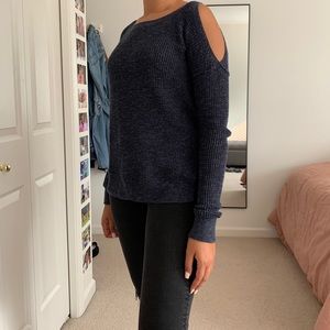 Hollister Open Shoulder Sweater